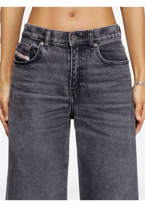 jeans flare 1978 d-akemi donna neri DIESEL | A03624 0CLBG02